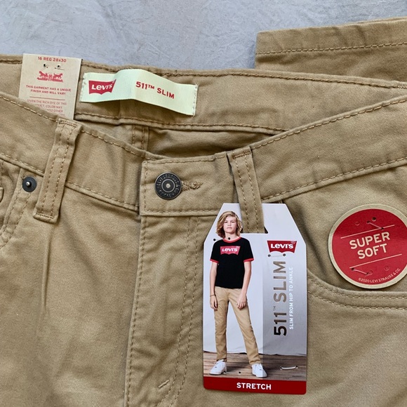 2/40$ NWT Levi’s 511 Slim Stretch Pants Lot - Picture 6 of 6